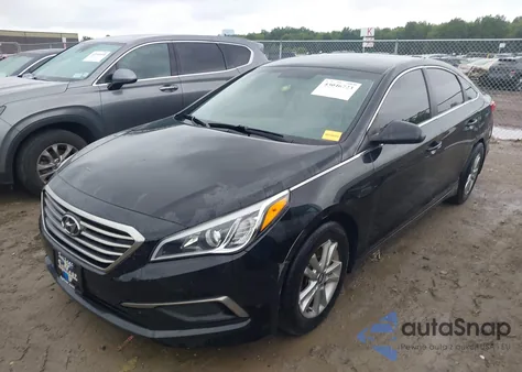 2016 Hyundai Sonata Se z USA, uszkodzony, nr VIN 5NPE24AF7GH319595